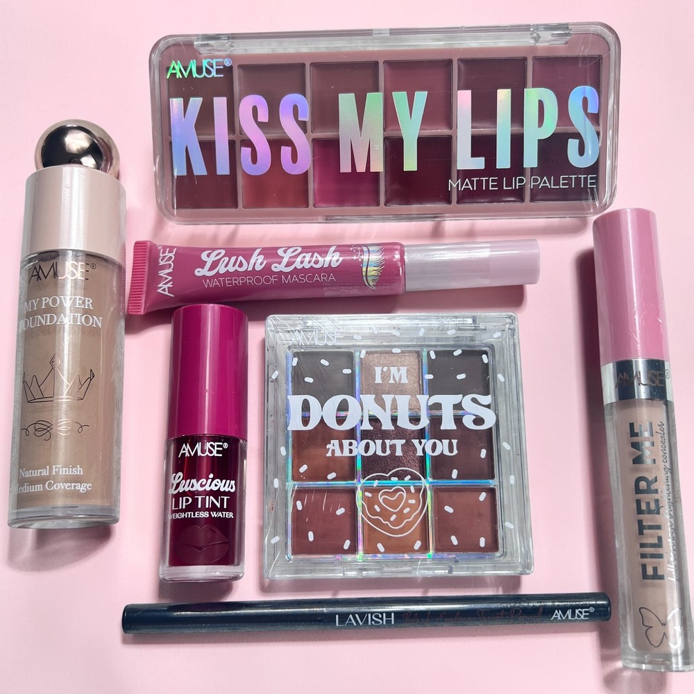 Makeup‎ Bundle 7 Pc Amuse Beauty Lot New Sealed Cosmetics